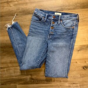 Madewell High Rise Skinny Jeans